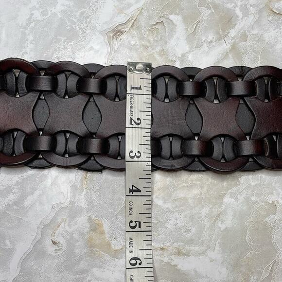 NWT Deadstock Mossimo leather gladiator link belt - Picture 4 of 7